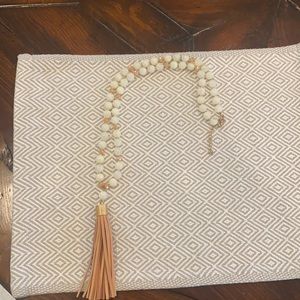 Beaded Tassel Neckalce